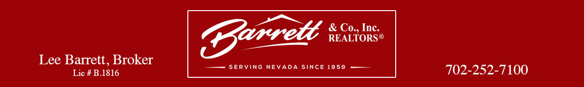 Barrett and Company Realtors Las Vegas - Lee Barrett, Broker Lic#1816